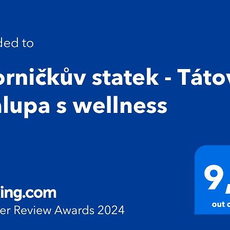 Skornickuv Statek - Tatova Chalupa S Wellness Za Priplatek Villa Hamr Buitenkant foto