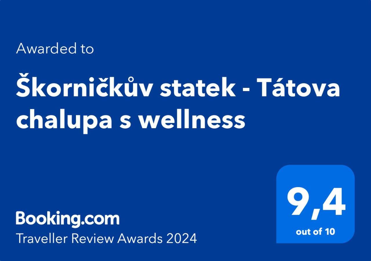 Skornickuv Statek - Tatova Chalupa S Wellness Za Priplatek Villa Hamr Buitenkant foto